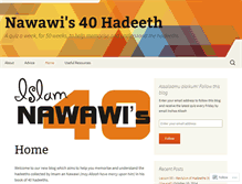 Tablet Screenshot of nawawi40.com